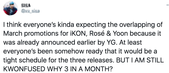 iKON chưa kịp comeback YG đã vội tung teaser của Rosé: Người chỉ trích, kẻ lại háo hức mong chờ tương tác sân khấu - Ảnh 8.