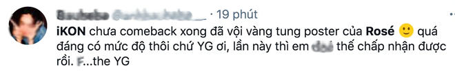 iKON chưa kịp comeback YG đã vội tung teaser của Rosé: Người chỉ trích, kẻ lại háo hức mong chờ tương tác sân khấu - Ảnh 7.