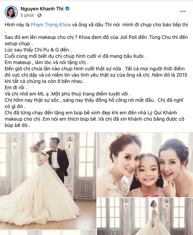Điềm báo Khánh Thi gặp phải vào buổi sáng cùng ngày phù thuỷ trang điểm Minh Lộc qua đời - Ảnh 2.