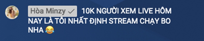 Tưởng Hoà Minzy sẽ stream khoe quý tử, netizen cố cày view mong cán đích rồi ngỡ ngàng khi biết sự thật - Ảnh 2.