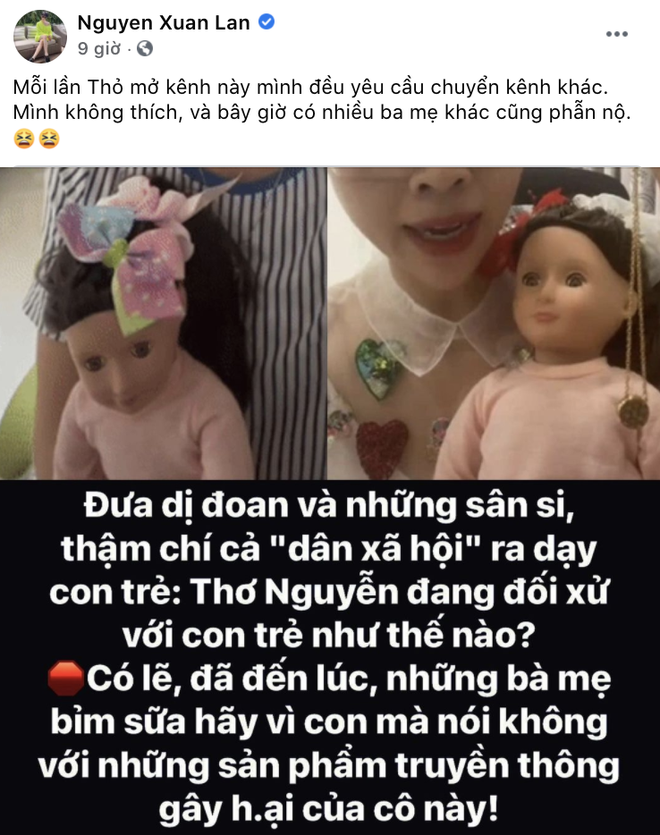 Xuân Lan, Jun Phạm phẫn nộ vì clip xin vía học giỏi của Thơ Nguyễn, hé lộ cách giúp con trẻ tránh bị ảnh hưởng xấu - Ảnh 2.