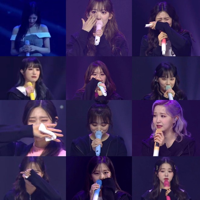 Trưởng nhóm IZ*ONE khóc nức nở trong concert cuối cùng, fan tan nát cõi lòng dù đã biết trước ngày tan rã - Ảnh 6.