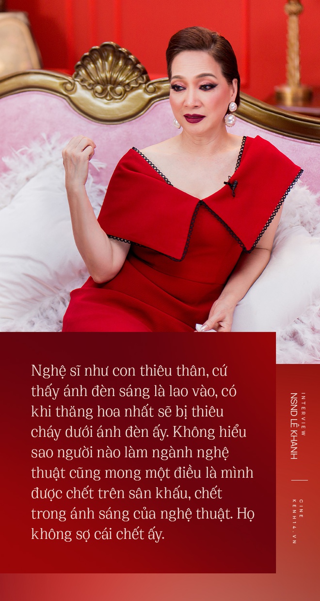 NSND Lê Khanh: Với Gái Già Lắm Chiêu V, tôi dám đánh đổi những thứ khủng khiếp của đời mình - Ảnh 13.