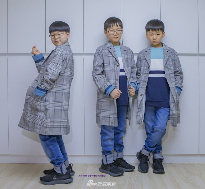Ảnh sinh nhật 9 tuổi của Daehan - Manse - Minguk gây bất ngờ: 3 hoàng tử bé khoe chân dài, visual khác hẳn trước đây - Ảnh 7.