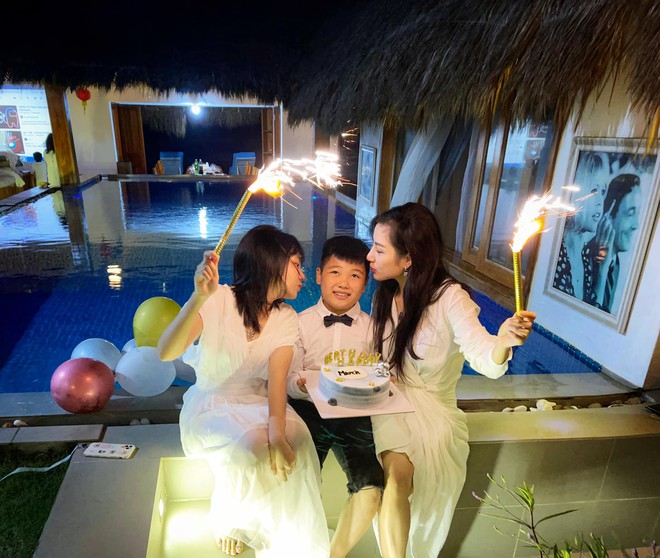 Vợ cũ cố NS V&acirc;n Quang Long tổ chức sinh nhật cho con trai, đ&aacute;ng ch&uacute; &yacute; nhất l&agrave; th&aacute;i độ của &aacute;i nữ sau li&ecirc;n ho&agrave;n biến cố - Ảnh 3.