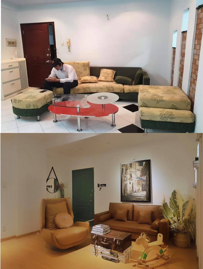 Chàng trai ở thuê vẫn decor nhà siêu chill, nhìn ảnh before - after chỉ biết thốt lên ờ mây dinh - Ảnh 2.