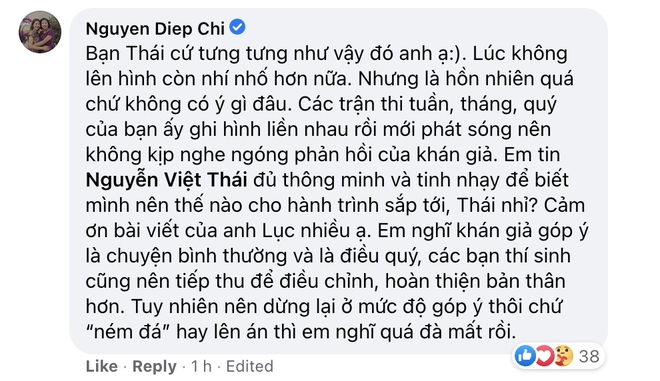 MC Diệp Chi bênh vực thí sinh Olympia gây tranh cãi vì thái độ: Tính bạn ấy vốn tưng tưng vậy đó - Ảnh 3.