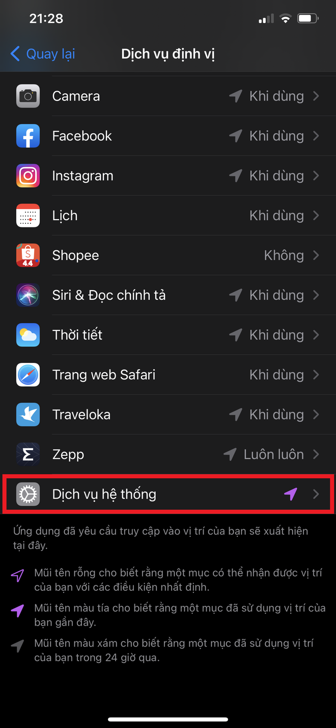 Cách tắt nhanh tính năng theo dõi vị trí trên iPhone, làm xong thì đố ai biết bạn đi đâu, làm gì! - Ảnh 8.