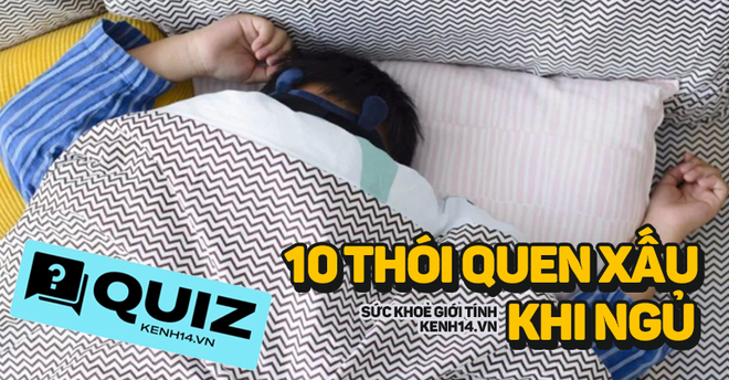 Quiz: 10 thói quen xấu trước khi đi ngủ cần tránh, bạn có mắc phải cái nào không? - Ảnh 1.
