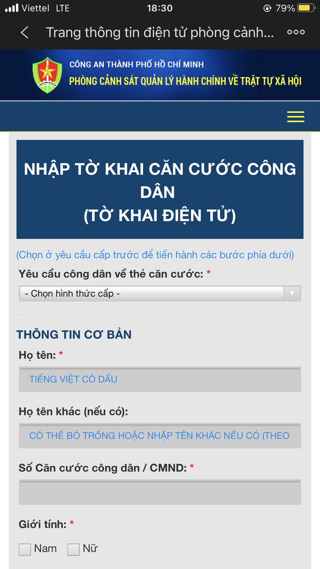 Có thể đăng ký làm thẻ CCCD gắn chip tại nhà qua Zalo - Ảnh 3.