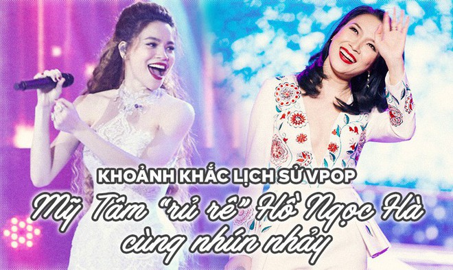 Đ&uacute;ng 3 năm trước: Mỹ T&acirc;m g&acirc;y chấn động khi mời H&agrave; Hồ l&ecirc;n s&acirc;n khấu nhảy chung, đập tan mọi ồn &agrave;o hiềm kh&iacute;ch - Ảnh 3.