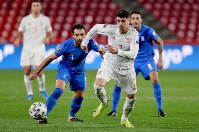 Thi đấu trên cơ hoàn toàn, Tây Ban Nha vẫn chia điểm với Hy Lạp ngay trận đầu vòng loại World Cup 2022 - Ảnh 6.