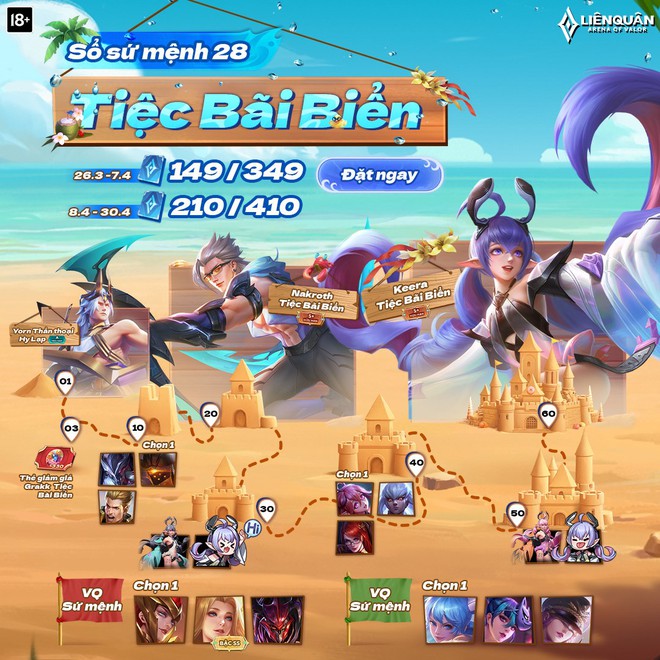 Liên Quân Mobile: Game thủ nhận miễn phí 1 tướng và 1 skin mới theo cách vô cùng đặc biệt! - Ảnh 2.