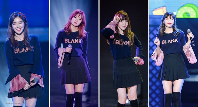 Hồi 2016, c&aacute;c th&agrave;nh vi&ecirc;n Red Velvet đ&atilde; l&agrave; fan cứng của BLACKPINK, c&ograve;n mặc &aacute;o t&ecirc;n fanclub l&ecirc;n s&acirc;n khấu tr&igrave;nh diễn như thật? - Ảnh 1.