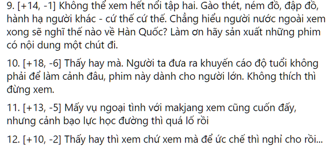 Khán giả Hàn tranh cãi vì Penthouse 2 toàn bạo lực, giết người: Người thấy thế mới cuốn, người đòi báo công an - Ảnh 7.