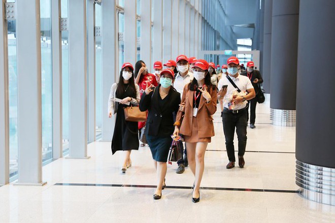 Hình ảnh sân bay Vân Đồn trong ngày mở cửa trở lại - Ảnh 4.