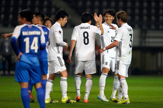 Nhật Bản hủy diệt Mông Cổ 14 bàn không gỡ ở vòng loại World Cup 2022 - Ảnh 9.