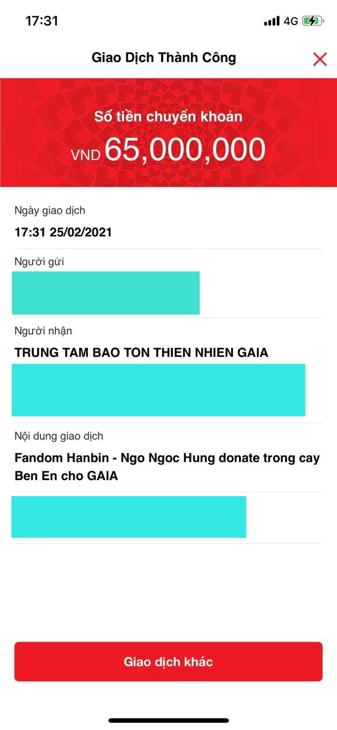 Fandom của Hanbin (I-LAND) quyên góp gần 70 triệu đồng, ủng hộ 1000 cây xanh tại vườn quốc gia Bến En - Ảnh 4.