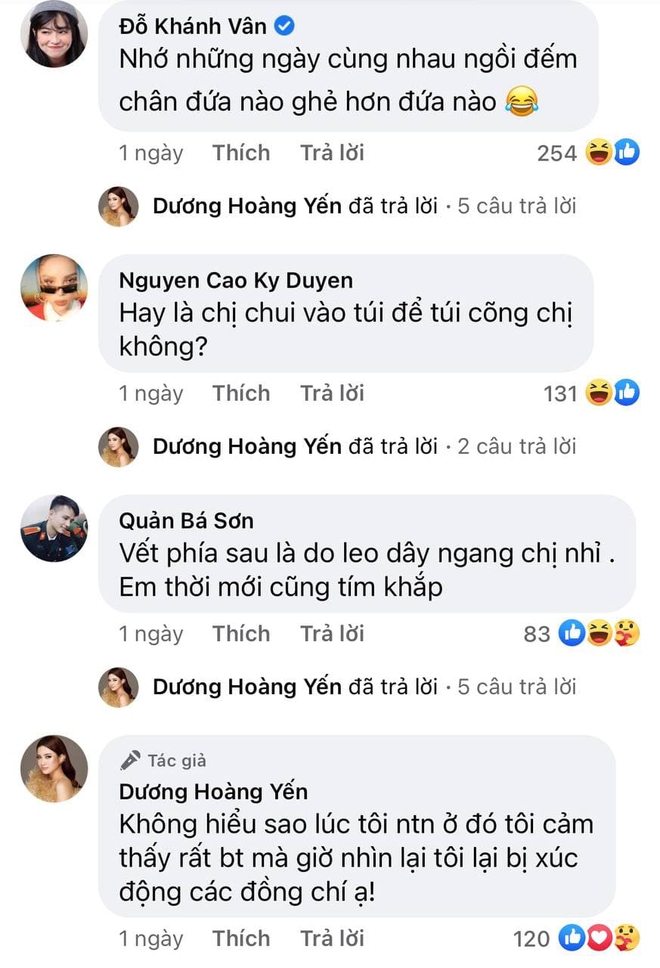 Dương Hoàng Yến chia sẻ hình ảnh đôi chân đầy hoa văn tím ngắt khi đi nhập ngũ khiến ai nấy đều xót xa - Ảnh 6.