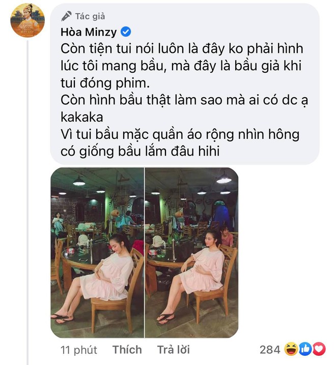 Hoà Minzy nói rõ thực hư ảnh bụng bầu vượt mặt trong quá khứ, tiết lộ cách “hack dáng” lúc mang thai con đầu lòng - Ảnh 3.