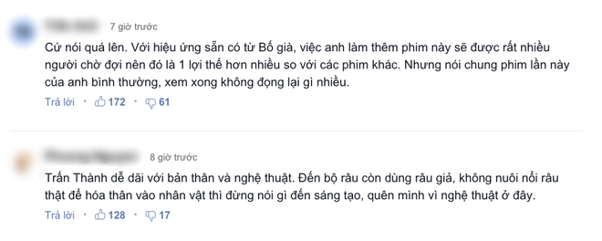 Ngỡ ngàng khi Trấn Thành bị chỉ trích là dễ dãi vì... dùng râu giả trong Bố Già? - Ảnh 2.