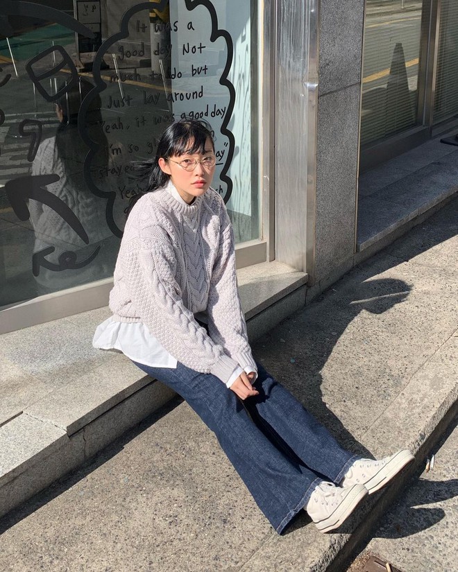 Seulgi (Red Velvet) and the Korean girl association are fascinated by the `` bouncy '' mix of clothes.  but extremely cool - Photo 4.