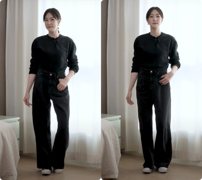 Nàng blogger Hàn tố cáo 4 loại quần jeans dễ dìm dáng chị em, hé lộ kiểu quần dễ mặc nịnh mắt nhất - Ảnh 14.