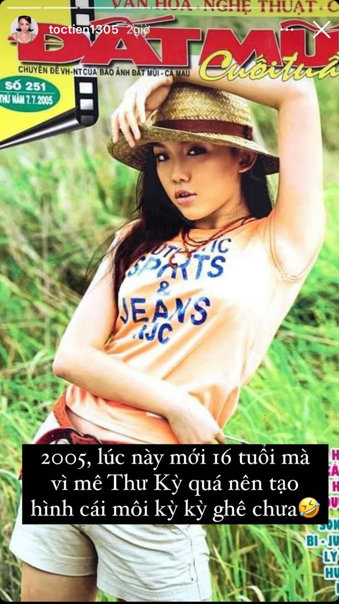 Tóc Tiên tự “dìm” với nhan sắc kỳ kỳ trên bìa báo lúc 16 tuổi, ai ngờ 15 năm sau lột xác nhìn sexy muốn “xỉu ngang”! - Ảnh 2. Tóc Tiên tự “dìm” với nhan sắc kỳ kỳ trên bìa báo lúc 16 tuổi, ai ngờ 15 năm sau lột xác nhìn sexy muốn “xỉu ngang”! - Ảnh 2.