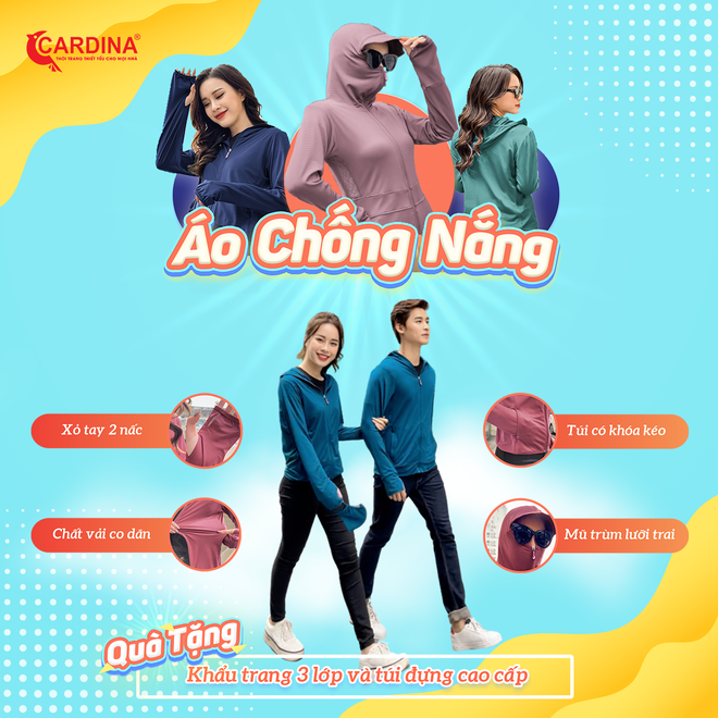 Áo chống nắng thông hơi toàn thân