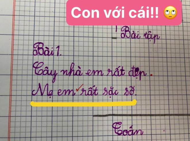 Học trò lớp 1 trổ tài làm bài tập tiếng Việt siêu lầy, đến giáo viên cũng phải thốt lên: Cười tắc thở mất! Đi dạy như tấu hài - Ảnh 8.
