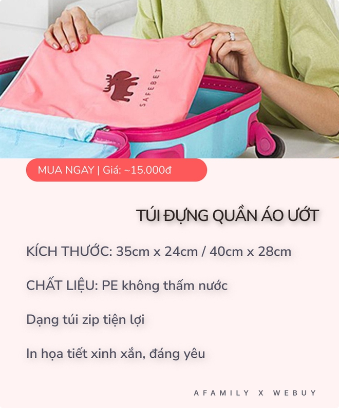 4 loại túi nhất định phải sắm để mang đi biển hè này, vừa rẻ vừa tiện lợi lại bảo quản đồ sạch sẽ - Ảnh 5.