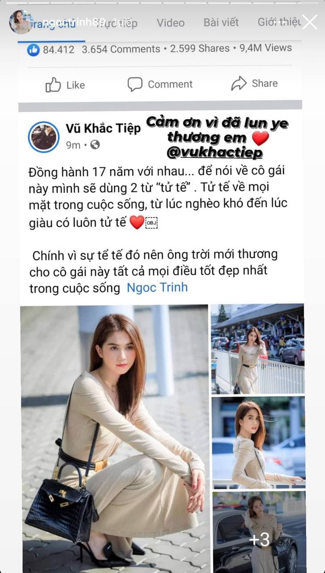 Gà cưng Ngọc Trinh liên tục bị đả kích, Vũ Khắc Tiệp nói vỏn vẹn 3 dòng đủ thấy rõ thái độ - Ảnh 2.