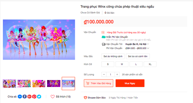 Trào lưu Winx En chan tít lấn sân sang cả Shopee, được bán với mức giá khó tin! - Ảnh 6.