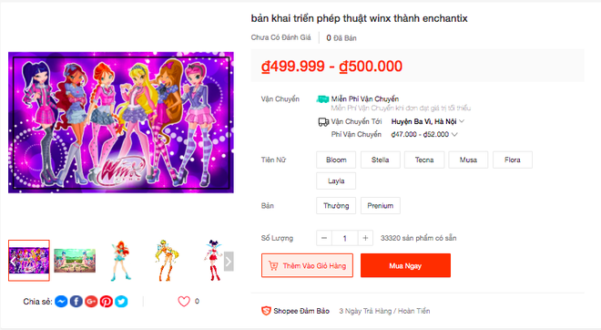 Trào lưu Winx En chan tít lấn sân sang cả Shopee, được bán với mức giá khó tin! - Ảnh 7.