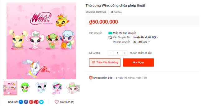 Trào lưu Winx En chan tít lấn sân sang cả Shopee, được bán với mức giá khó tin! - Ảnh 8.