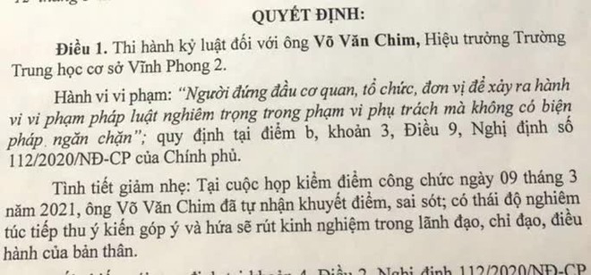 Giáng chức hiệu trưởng để giáo viên làm bậy với nữ sinh lớp 9 - Ảnh 1.