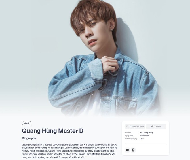 Hiện tượng Quang Hùng MasterD vượt mốc 100 nghìn lượt yêu thích, Sơn Tùng M-TP bất ngờ chiếm sóng Thiều Bảo Trâm trên HOT14s Artist Of The Week - Ảnh 12.