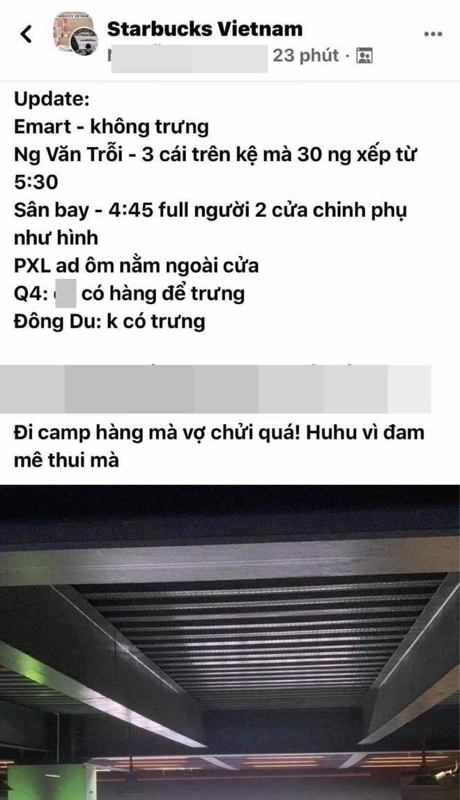 Choáng: Người Sài Gòn 6h sáng xếp hàng dài trước cổng Starbucks để săn chiếc ly màu xanh với giá 500k, sau chưa đầy 4 tiếng bán lại đã tăng giá gấp 4 lần - Ảnh 9.