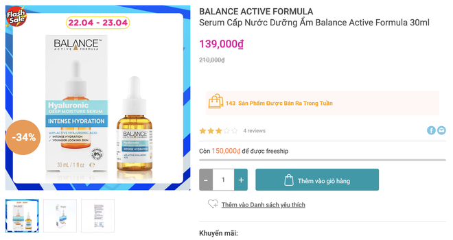 Bạt ngàn mỹ phẩm hot hit sale “khủng” đón lễ: Giảm đến 50%, chị em “hốt” ngay là siêu hời - Ảnh 11. Bạt ngàn mỹ phẩm hot hit sale “khủng” đón lễ: Giảm đến 50%, chị em “hốt” ngay là siêu hời - Ảnh 11.