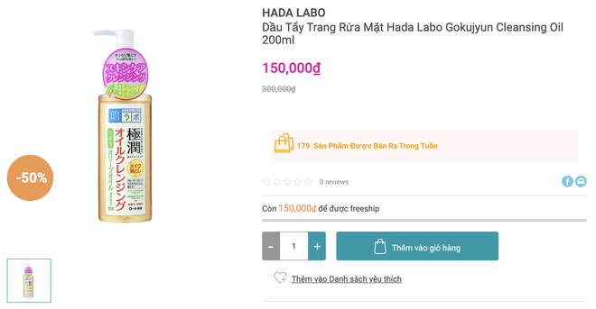 Bạt ngàn mỹ phẩm hot hit sale “khủng” đón lễ: Giảm đến 50%, chị em “hốt” ngay là siêu hời - Ảnh 13. Bạt ngàn mỹ phẩm hot hit sale “khủng” đón lễ: Giảm đến 50%, chị em “hốt” ngay là siêu hời - Ảnh 13.