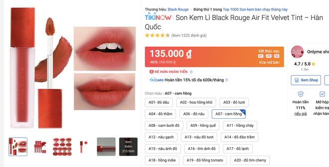 Bạt ngàn mỹ phẩm hot hit sale “khủng” đón lễ: Giảm đến 50%, chị em “hốt” ngay là siêu hời - Ảnh 5. Bạt ngàn mỹ phẩm hot hit sale “khủng” đón lễ: Giảm đến 50%, chị em “hốt” ngay là siêu hời - Ảnh 5.