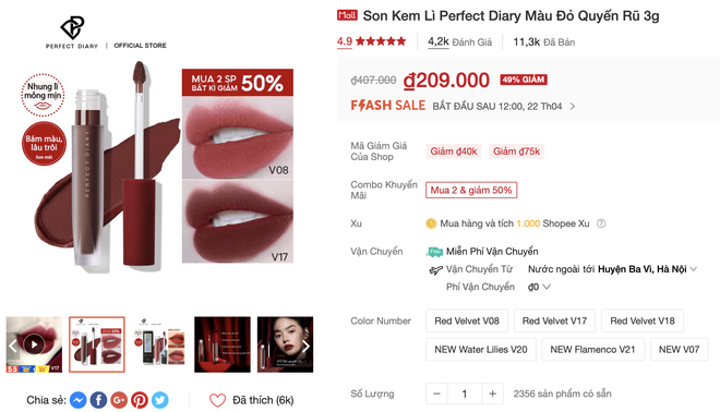 Bạt ngàn mỹ phẩm hot hit sale “khủng” đón lễ: Giảm đến 50%, chị em “hốt” ngay là siêu hời - Ảnh 17. Bạt ngàn mỹ phẩm hot hit sale “khủng” đón lễ: Giảm đến 50%, chị em “hốt” ngay là siêu hời - Ảnh 17.