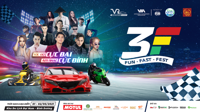 Quẩy cùng Fun Fast Fest - Đại lễ hội tốc độ cực đại và âm nhạc cực đỉnh tại Bình Dương ngày 1 - 2/5 tới - Ảnh 2.