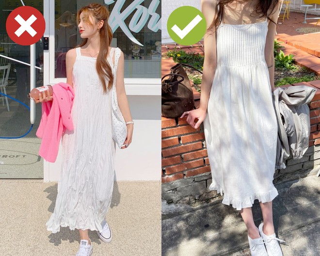 4 kiểu váy hai dây chị em chớ dại mà mua: Kiểu lỗi mốt từ tám đời, kiểu diện lên trông như đồ ngủ - Ảnh 3.