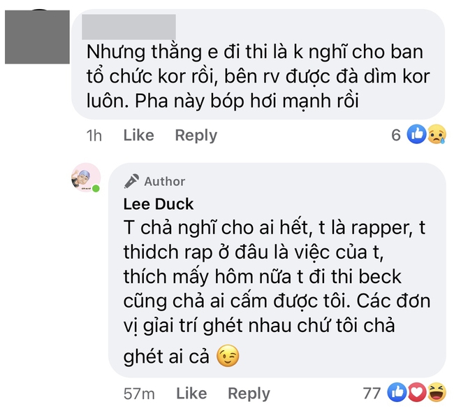 RichChoi đáp trả liên tục trên mạng xã hội trước tin đồn Rap Việt dìm hàng, khẳng định không hề off beat! - Ảnh 4.