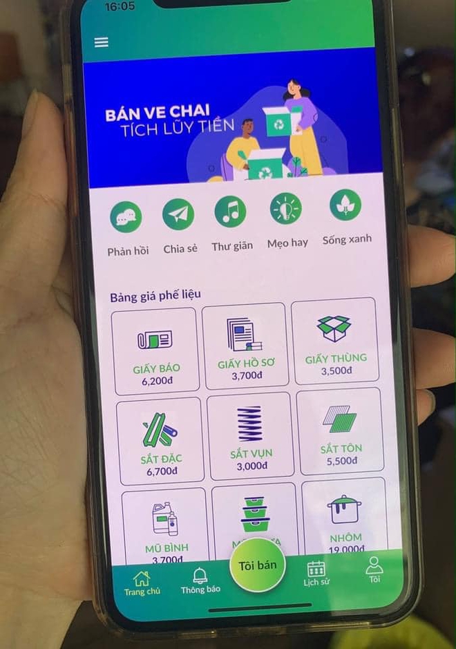 Đúng là thời buổi 4.0, đến thu mua ve chai cũng có app, niêm yết rõ ràng để khỏi cảnh ép giá đôi bên - Ảnh 4.