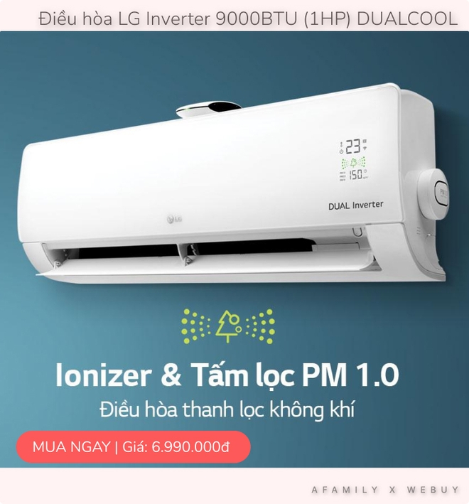Deal hot ch&agrave;o h&egrave;: H&agrave;ng loạt điều h&ograve;a giảm gi&aacute; shock, chị em nhanh tay mua ngay trước khi nắng n&oacute;ng l&ecirc;n đến 40 độ - Ảnh 3.