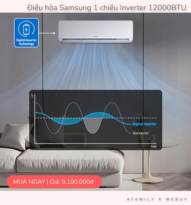 Deal hot ch&agrave;o h&egrave;: H&agrave;ng loạt điều h&ograve;a giảm gi&aacute; shock, chị em nhanh tay mua ngay trước khi nắng n&oacute;ng l&ecirc;n đến 40 độ - Ảnh 6.