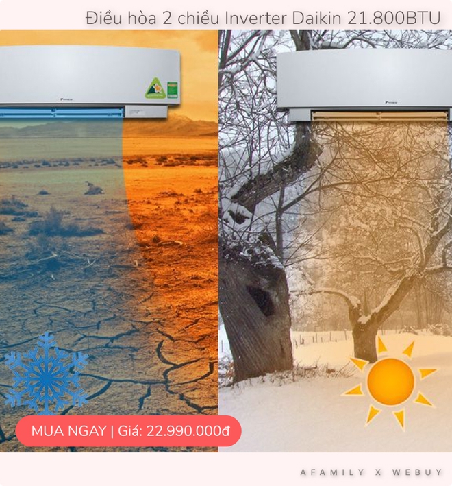 Deal hot chào hè: Hàng loạt điều hòa giảm giá shock, chị em nhanh tay mua ngay trước khi nắng nóng lên đến 40 độ - Ảnh 9.