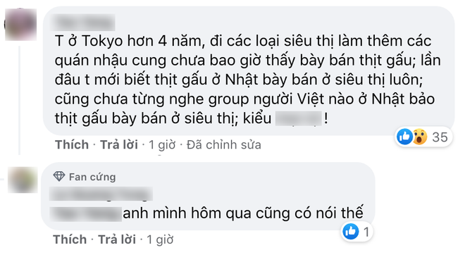 Cú twist bất ngờ: Người Việt sống tại Nhật khẳng định không có thịt gấu bán ngoài siêu thị như Quỳnh Trần nói, vậy sự thật là gì? - Ảnh 3.